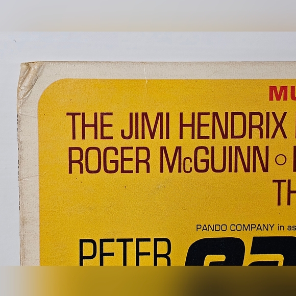 Easy Rider Soundtrack LP Vinyl Album Jimi Hendrix Peter Fonda Jack Nicholson ABC - Picture 7 of 14